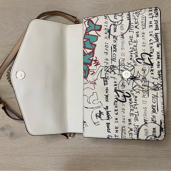 DKNY Elissa Large Y2K Grafitti Bag - Picture 2 of 12